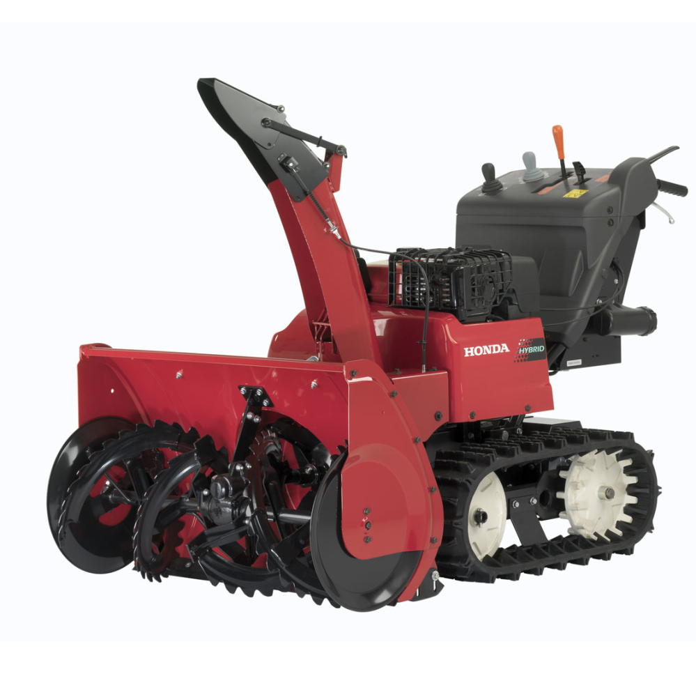 Freza de zapada hibrida Honda HSM 1390i2 ETDR, 11.7 CP, benzina, 92 cm, transmisie cu 2 motoare electrice, senile, pornire electrica [3]