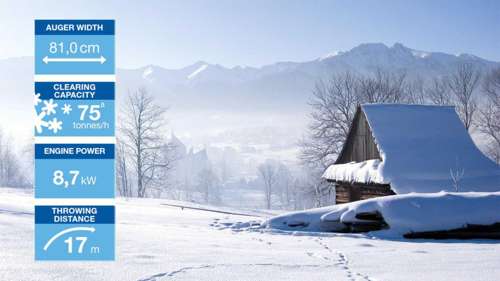 Freza de zapada Honda HSS 1380A ETD, 11.7 CP, benzina, 81 cm, transmisie hidrostatica, senile, pornire electrica [3]