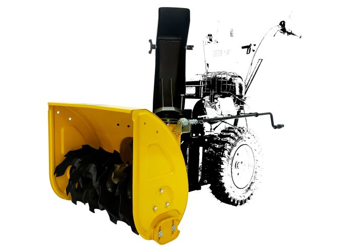 Freza de zapada pentru multifunctional TEXAS Combi 800, 61 cm [4]