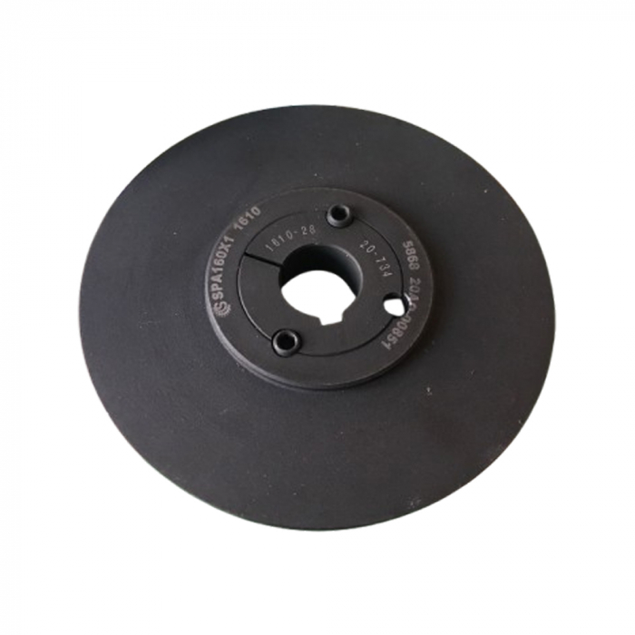 Fulie motor compresor Abac B4900, D160 mm, ax 28 mm [1]