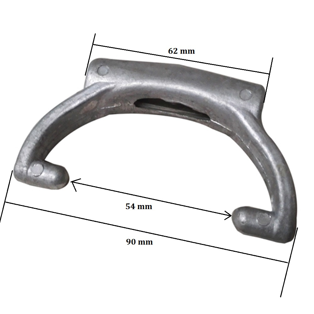 Furca ambreiaj motosapa Szentkiraly tip KF, material aluminiu [4]