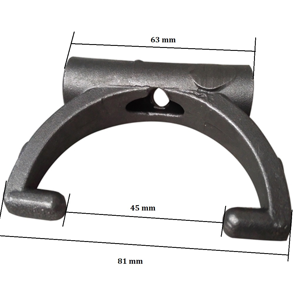 Furca ambreiaj motosapa Szentkiraly tip KF, material fonta [4]