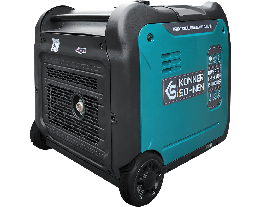 Generator cu invertor pe benzina Konner & Sohnen KS 5500iES ATSR, 5.5 kW, monofazat, pornire electrica, ATS optional [6]