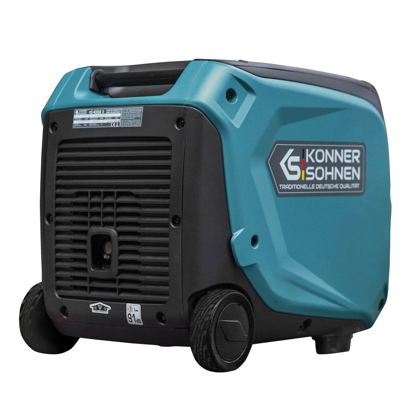 Generator cu invertor Konner & Sohnen KS 4000iE S, 4 kW, monofazat, pornire electrica [7]
