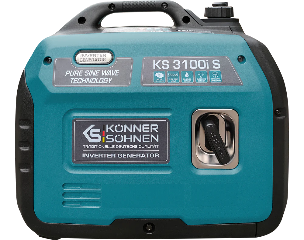 Generator cu invertor pe benzina Konner & Sohnen KS 3100i S, 3.1 kW, monofazat [4]