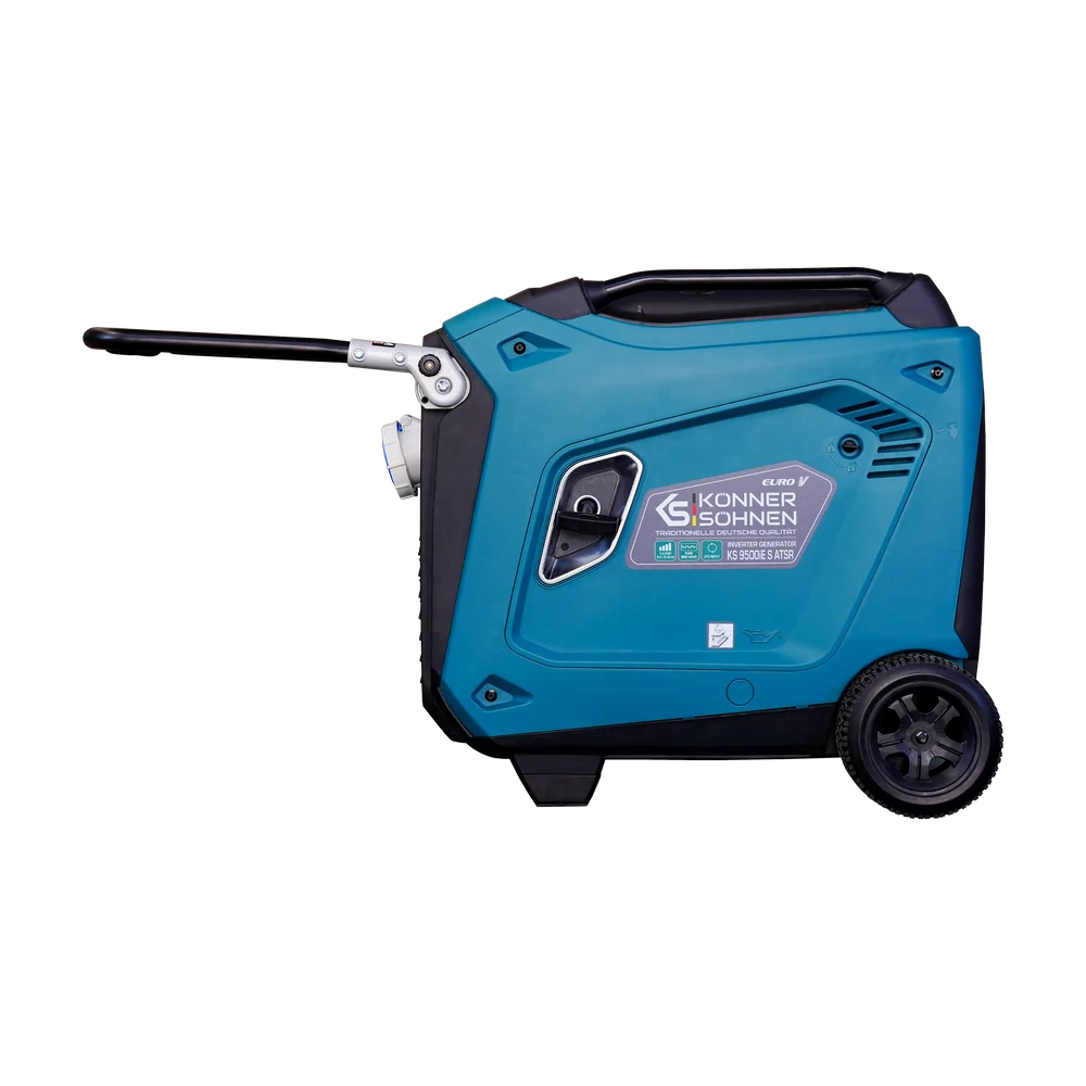 Generator cu invertor pe benzina Konner & Sohnen KS 9500iЕ S ATSR, 9.5 kW, monofazat, pornire electrica / telecomanda [18]