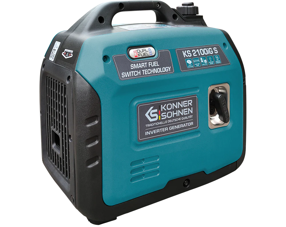 Generator cu invertor pe GPL/benzina Konner & Sohnen KS 2100iG S, 2 kW, monofazat [9]