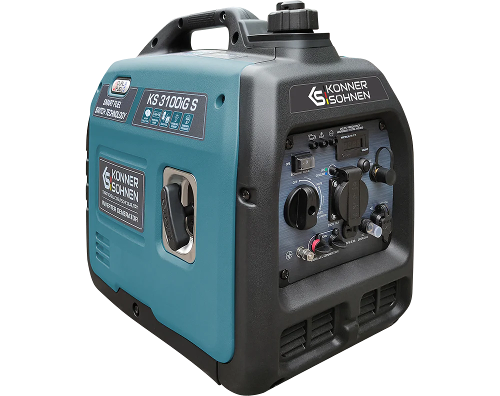 Generator cu invertor pe GPL/benzina Konner & Sohnen KS 3100iG S, 3.1 kW, monofazat [5]