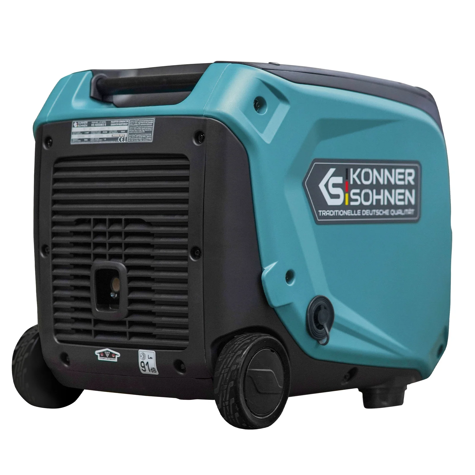 Generator cu invertor pe GPL/benzina Konner & Sohnen KS 4000iEG S, 4 kW, monofazat, pornire electrica [8]