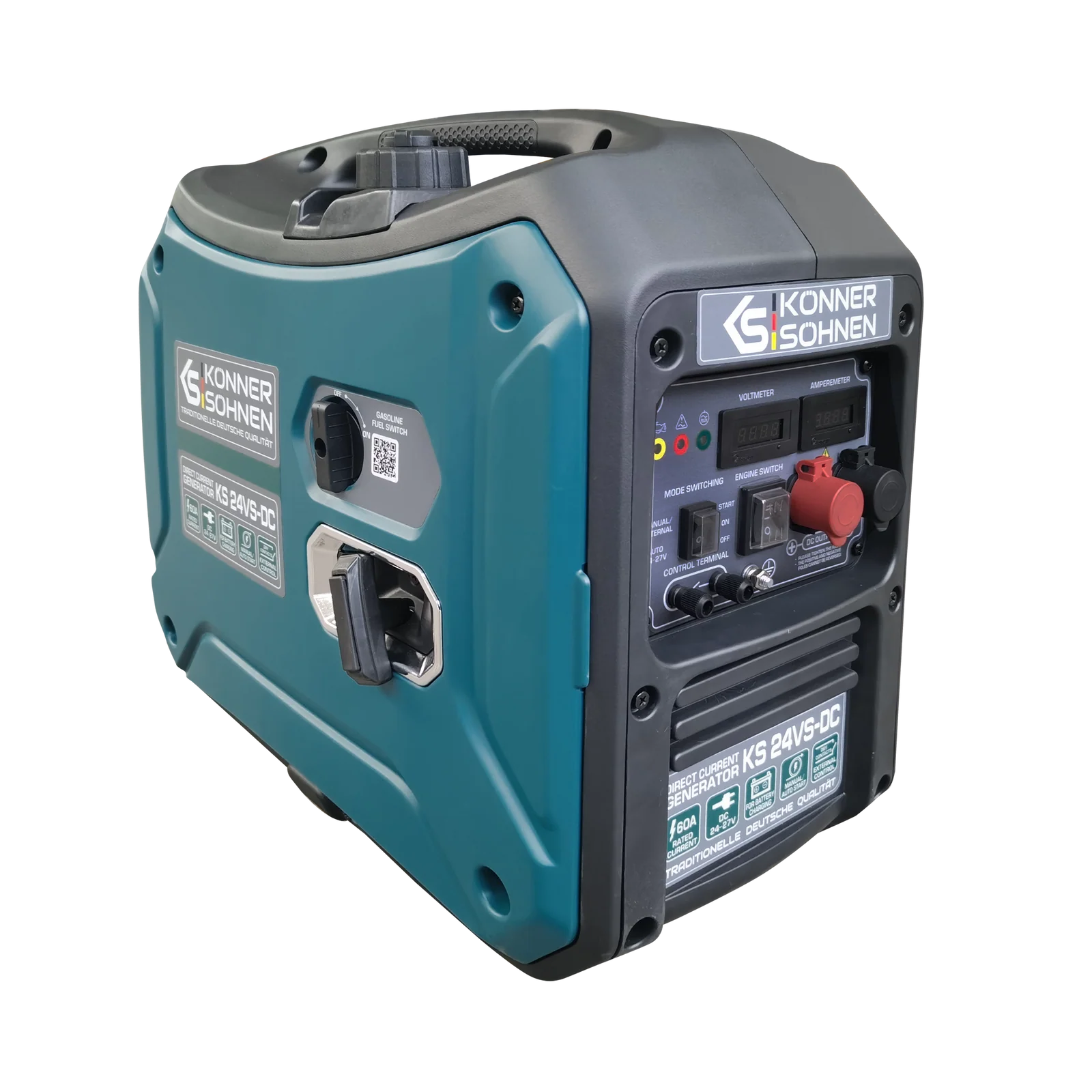 Generator de curent continuu Konner & Sohnen KS 24VS-DC, 1.6 kW, 24-27 V, 60A, pornire manuala/automata [16]