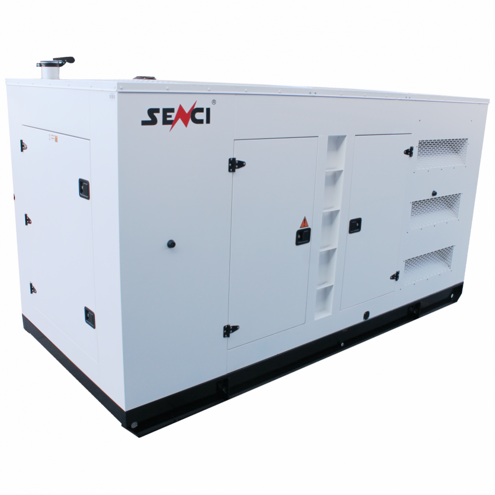 Generator insonorizat Senci SCDE 312i-YCS, 312 kVA, trifazat, diesel, AVR si ATS inclus [2]