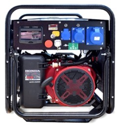 Generator de curent monofazat Genmac CombiPro RG5000HC-M, 5.1 kVA, Honda GX270, benzina [4]