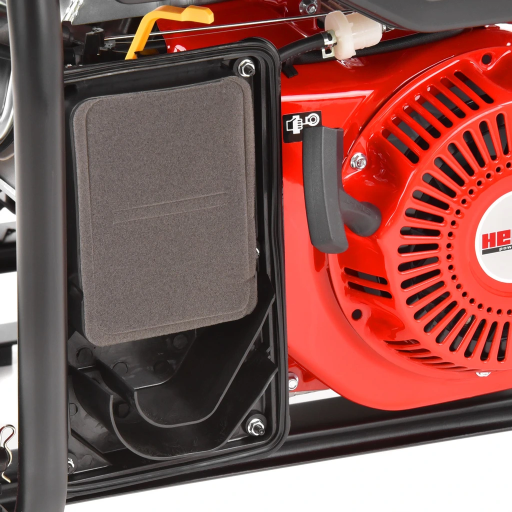 Generator de curent monofazat HECHT GG 6500, 5.5 kW, AVR, benzina, pornire electrica [8]