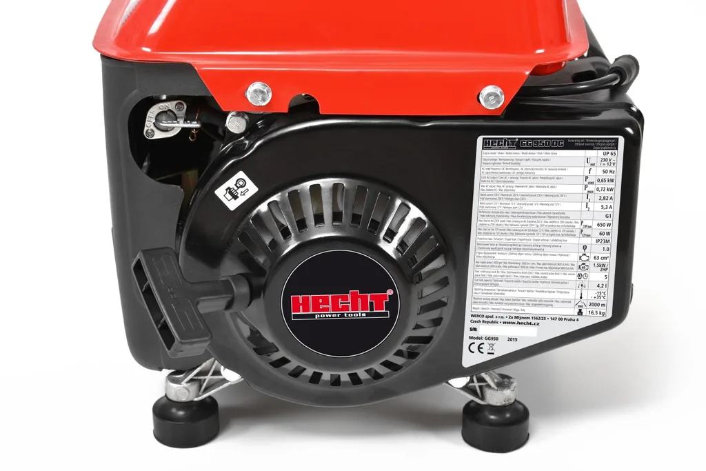 Generator de curent monofazat HECHT GG 950, 720 W, benzina [6]