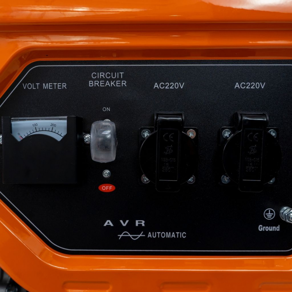 Generator de curent monofazat Ruris R-Power GE5500, 5.5 kW, AVR, benzina [4]