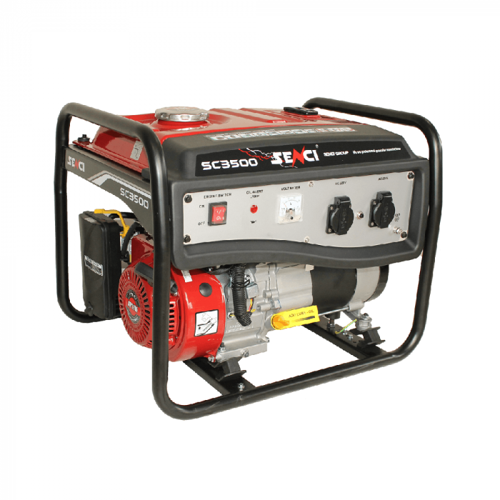 Generator de curent monofazat Senci SC-3500 LITE, 3 kW, AVR, benzina [5]