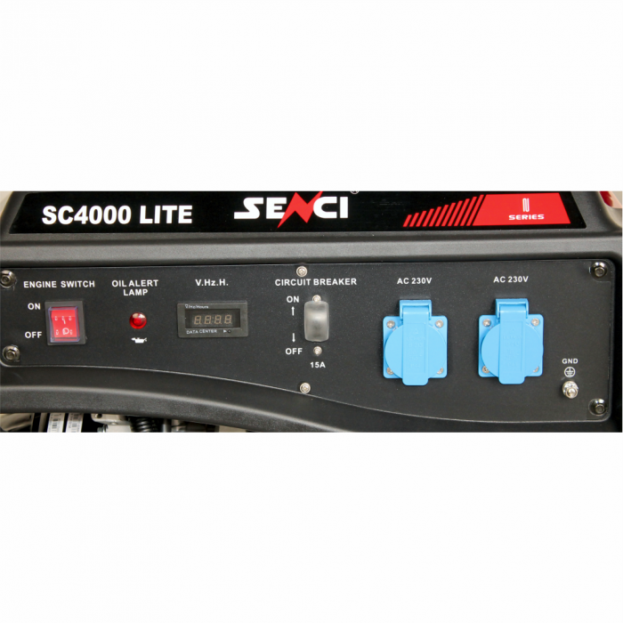 Generator de curent monofazat Senci SC-4000 Lite, 3.8 kW, AVR, benzina [4]