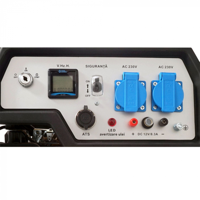 Generator de curent monofazat Stager FD 3600ER Automatic, 3 kW, AVR, benzina, pornire electrica, telecomanda radio [4]