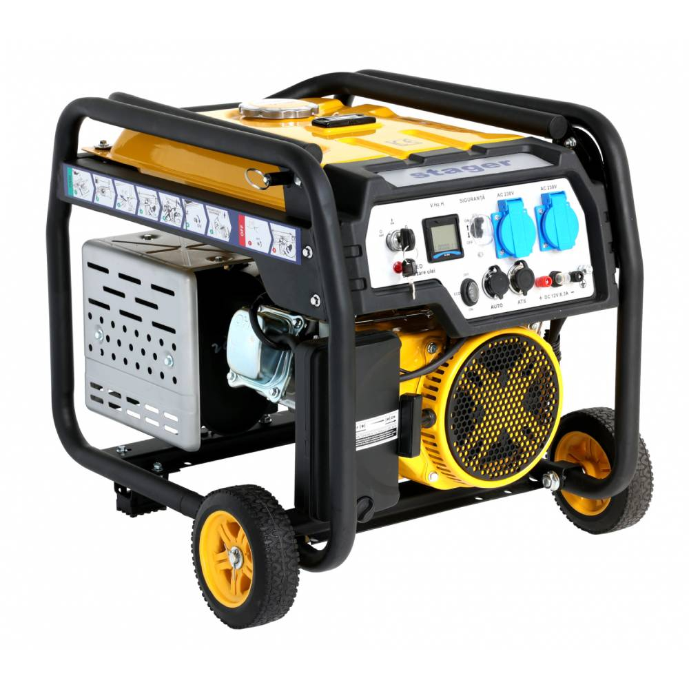 Generator de curent monofazat Stager FD 3600ER Automatic G2, 3 kW, AVR, benzina, pornire electrica [1]