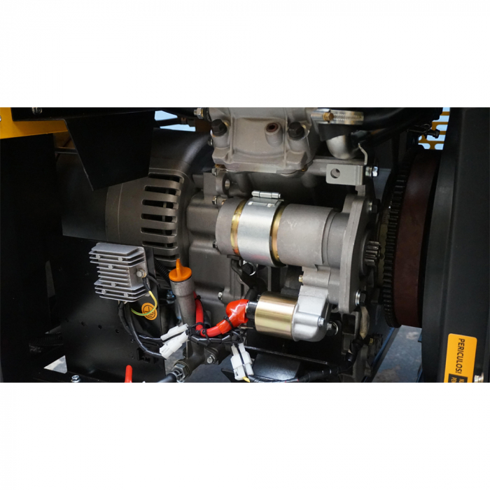Generator de curent monofazat Stager YDE12E, 10 kW, AVR, diesel, pornire electrica [3]