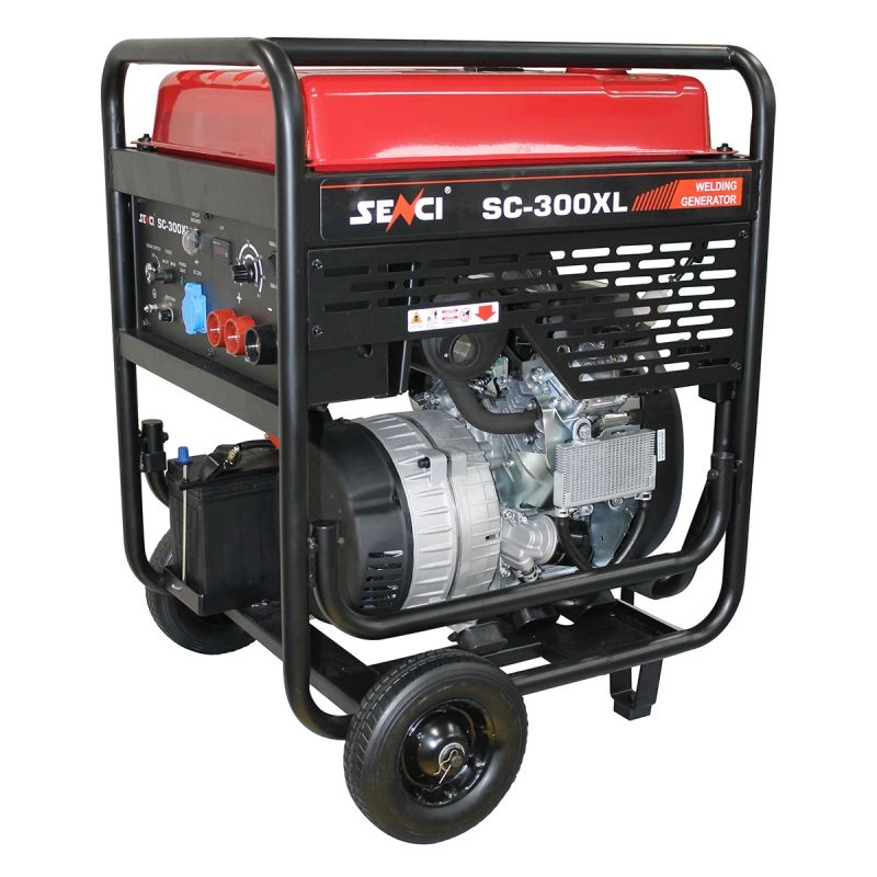 Generator de curent si sudura, monofazat Senci SC-300XL, 3.5 kW, 300A, benzina, AVR, pornire electrica [5]
