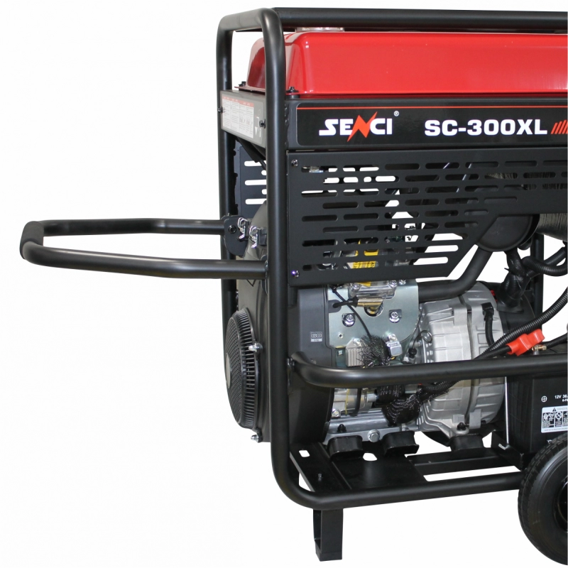 Generator de curent si sudura, monofazat Senci SC-300XL, 3.5 kW, 300A, benzina, AVR, pornire electrica [6]