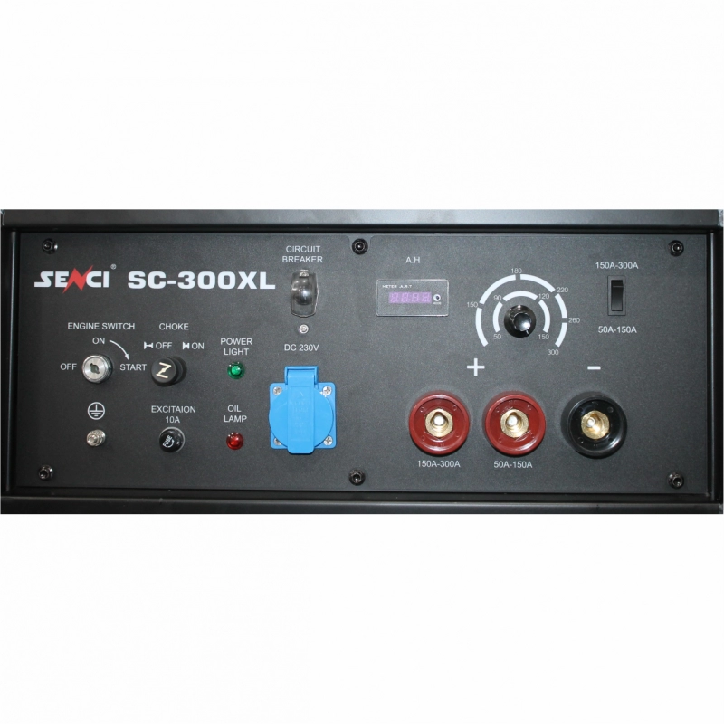 Generator de curent si sudura, monofazat Senci SC-300XL, 3.5 kW, 300A, benzina, AVR, pornire electrica [9]