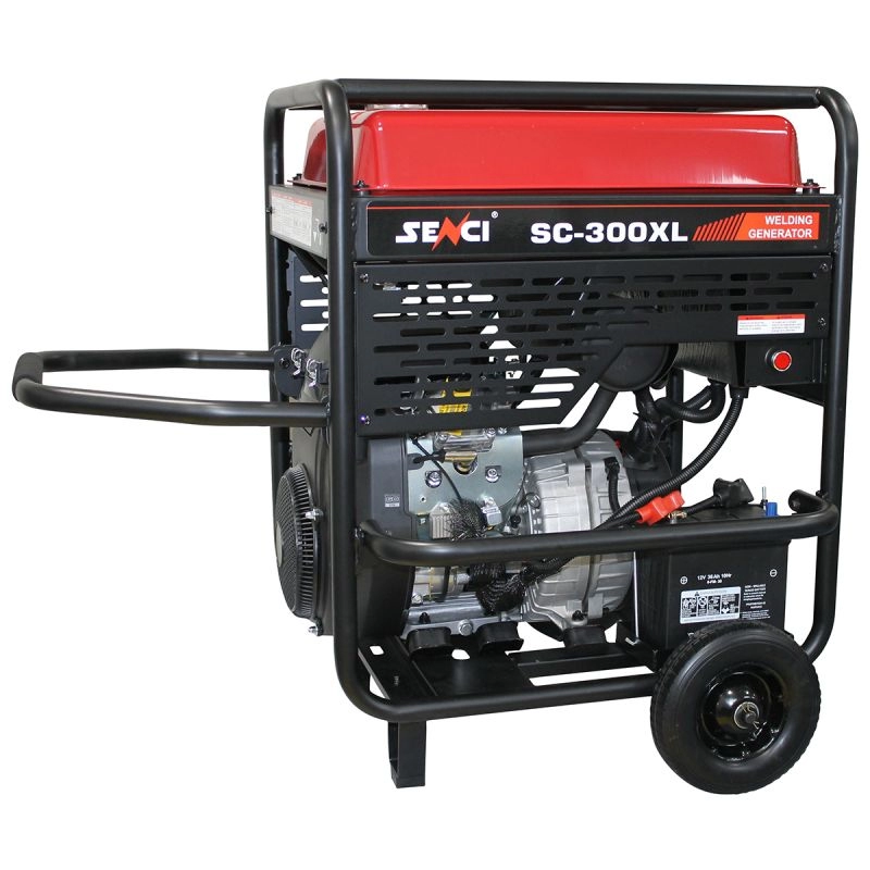 Generator de curent si sudura, monofazat Senci SC-300XL, 3.5 kW, 300A, benzina, AVR, pornire electrica [3]