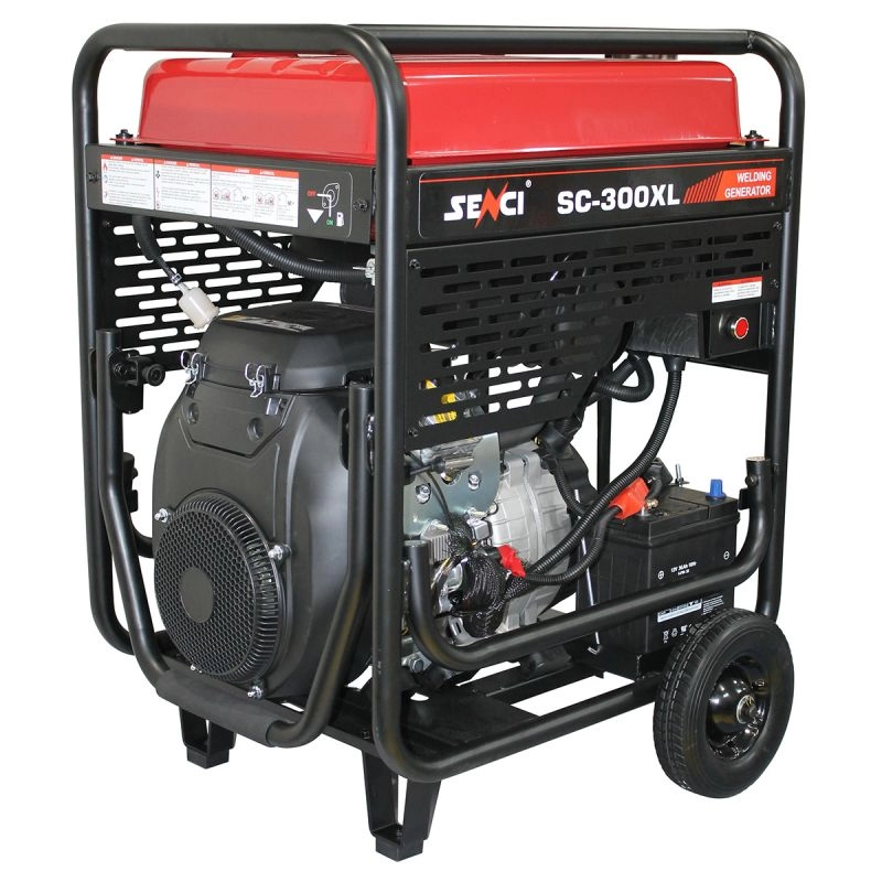 Generator de curent si sudura, monofazat Senci SC-300XL, 3.5 kW, 300A, benzina, AVR, pornire electrica [2]