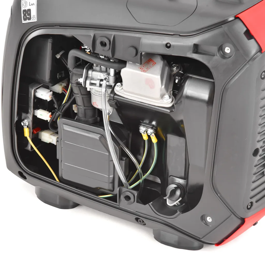 Generator de curent tip inverter, monofazat HECHT IG 2201, 2.0 kW, AVR, benzina [10]