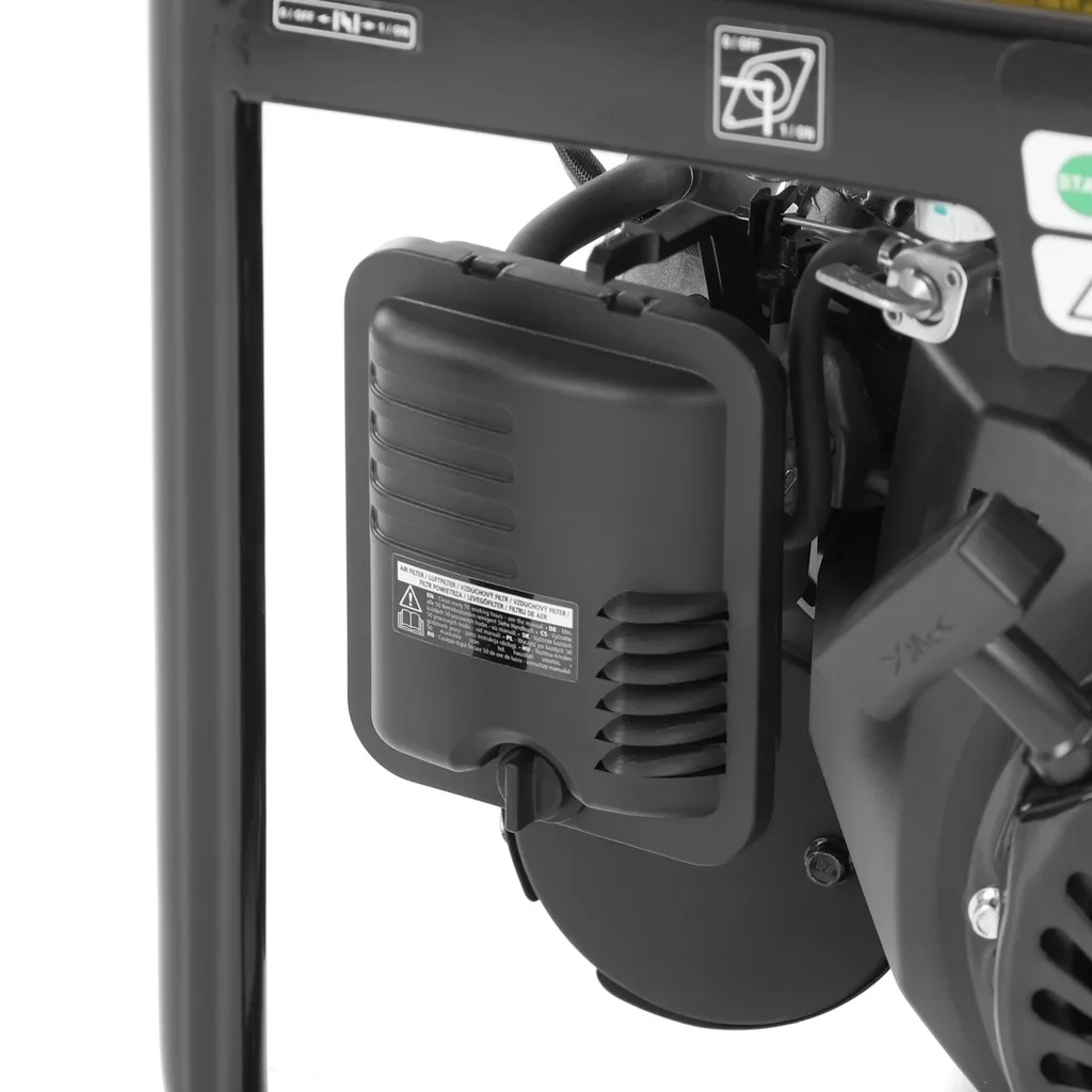 Generator de curent tip inverter, monofazat HECHT IG 3601, 3.3 kW, AVR, benzina [5]