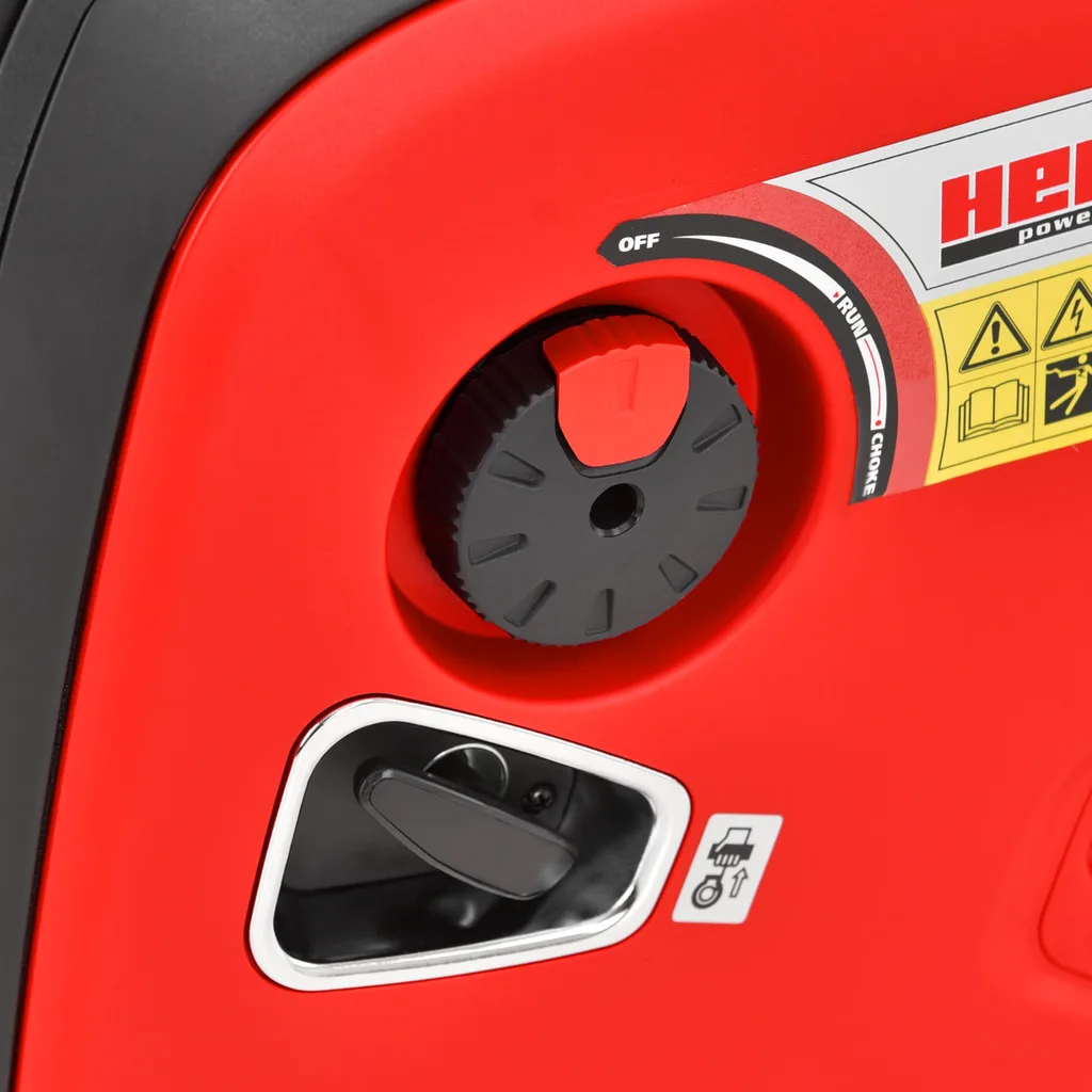 Generator de curent tip inverter, monofazat HECHT IG 4500, 4 kW, AVR, benzina [3]