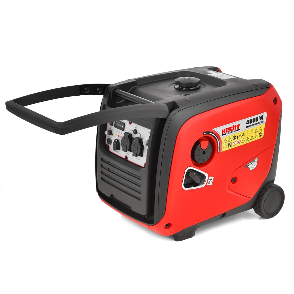 Generator de curent tip inverter, monofazat HECHT IG 4500, 4 kW, AVR, benzina [4]