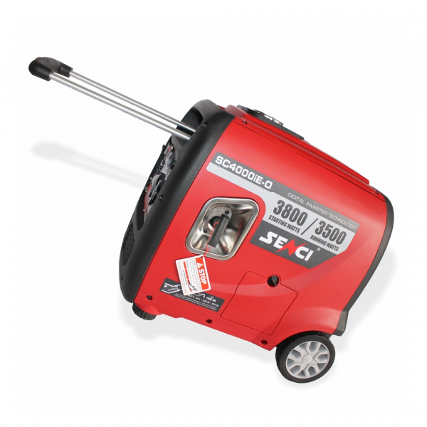 Generator de curent tip inverter, monofazat Senci SC-4000iE-O, 3.8 kW, AVR, benzina, pornire electrica [3]