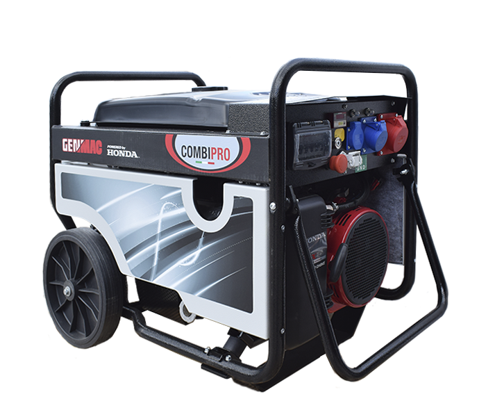 Generator de curent trifazat Genmac CombiPro G5500HC-M, 5.8 kVA, Honda GX270, benzina [2]