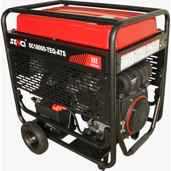 Generator de curent trifazat Senci SC-18000TE-ATS, 17 kW, AVR, benzina, pornire electrica, automatizare [3]