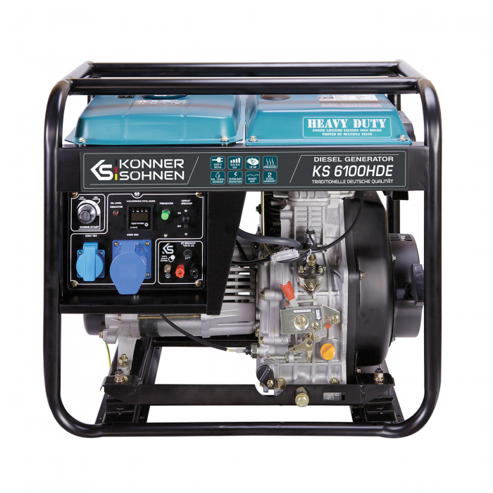 Generator diesel "Könner & Söhnen" KS 6100HDE (EURO V) [1]