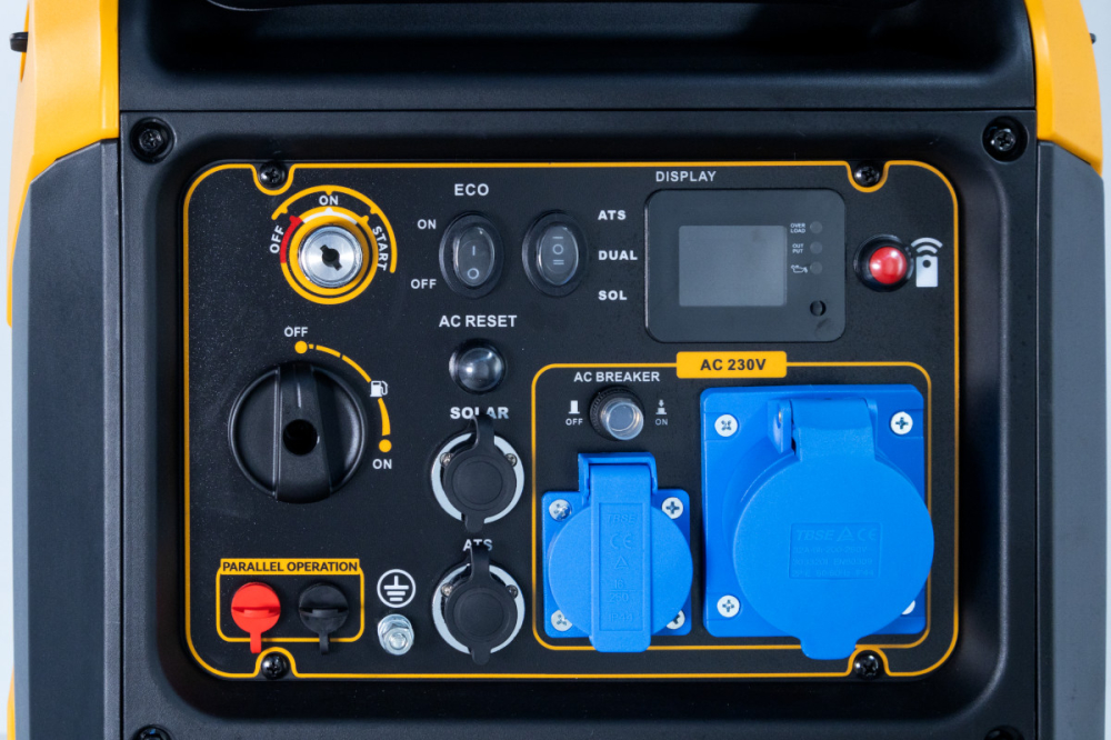 Generator digital invertor insonorizat Stager DigiS 5500i, 5.5 kW, monofazat, benzina, pornire electrica, solar, ATS optional [6]