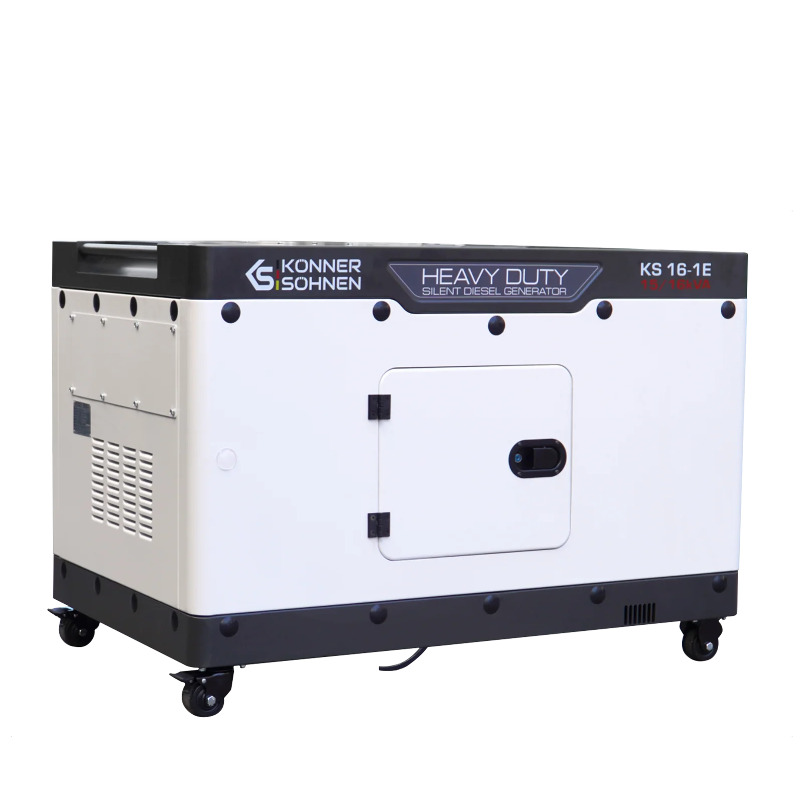 Generator insonorizat diesel Konner & Sohnen KS 16-1E, 16 kVA, monofazat, AVR, pornire electrica [16]