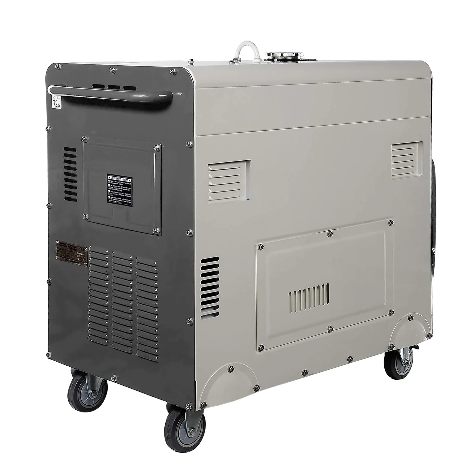 Generator insonorizat diesel Konner & Sohnen KS 9200HDES-1/3 ATSR (EURO V), 6.5 kW (230V), 7.5 kW (400V), AVR, pornire electrica [12]