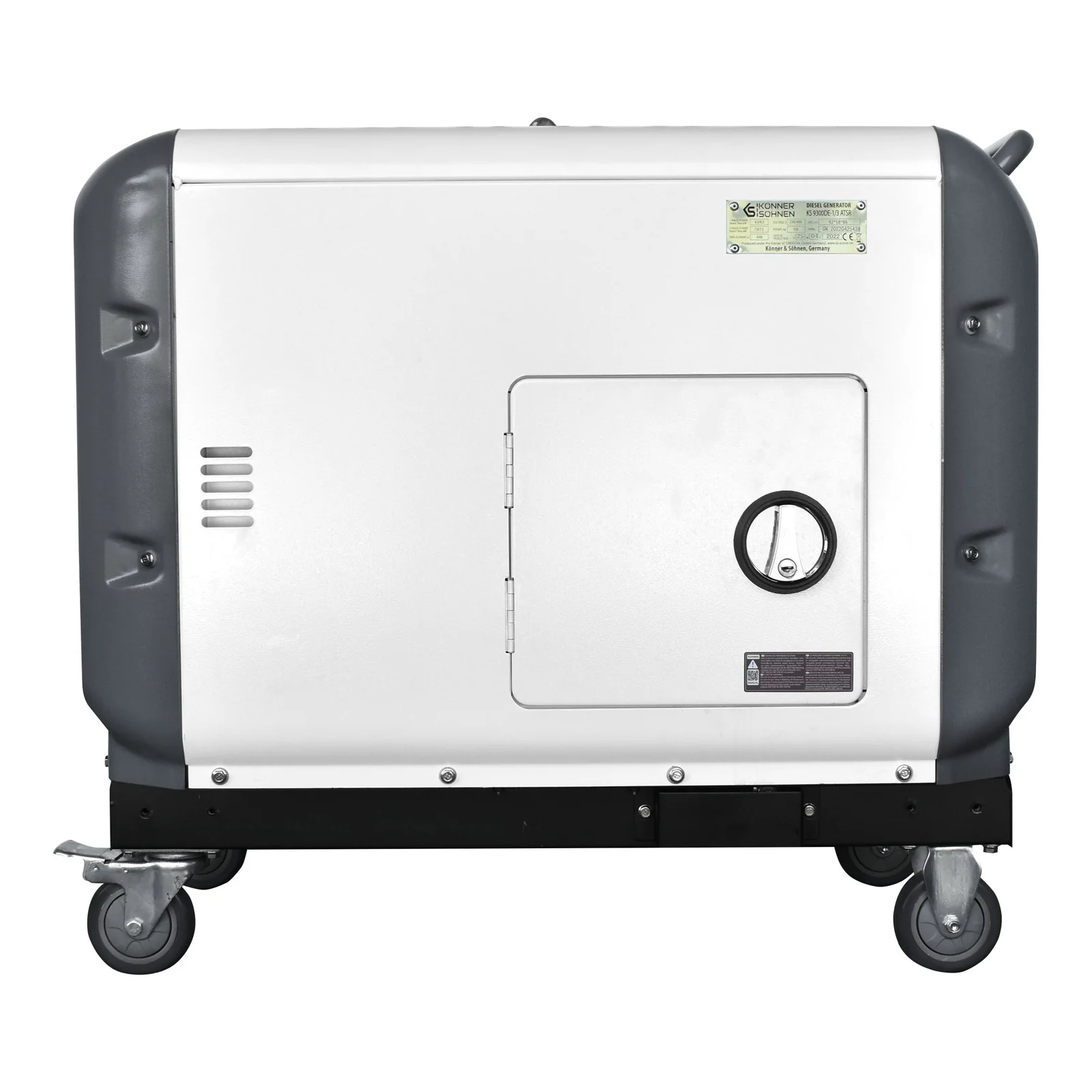 Generator insonorizat diesel Konner & Sohnen KS 9300DE-1/3 ATSR, 6.5 kW (230V), 7.5 kW (400V), AVR, pornire electrica [4]