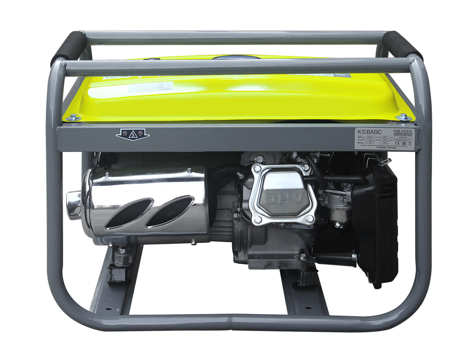 Generator pe benzina Konner & Sohnen KSB 2200A, 2.2 kW, monofazat, AVR, bobinaj aluminiu [4]