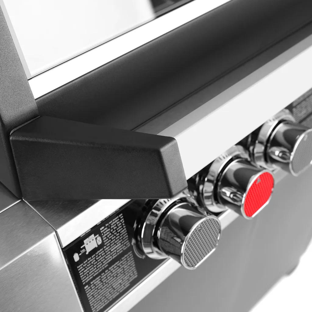 Gratar de gradina, cu gaz HECHT CAMPANA 5, putere 16.5 kW, 5 arzatoare, termometru, usa [22]