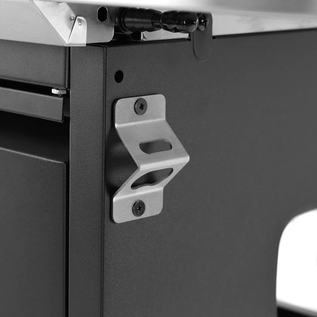 Gratar de gradina, cu gaz HECHT CAMPANA 5, putere 16.5 kW, 5 arzatoare, termometru, usa [17]