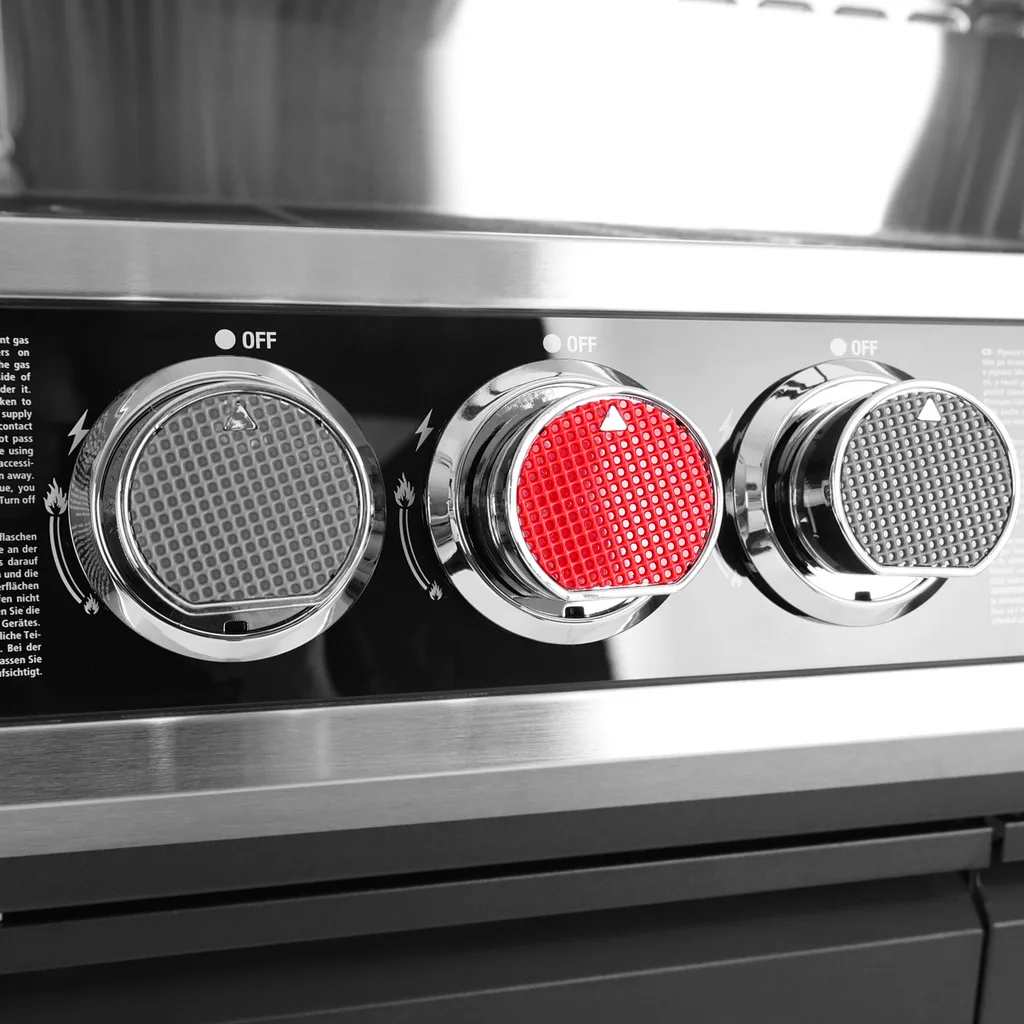 Gratar de gradina, cu gaz HECHT CAMPANA 5, putere 16.5 kW, 5 arzatoare, termometru, usa [5]