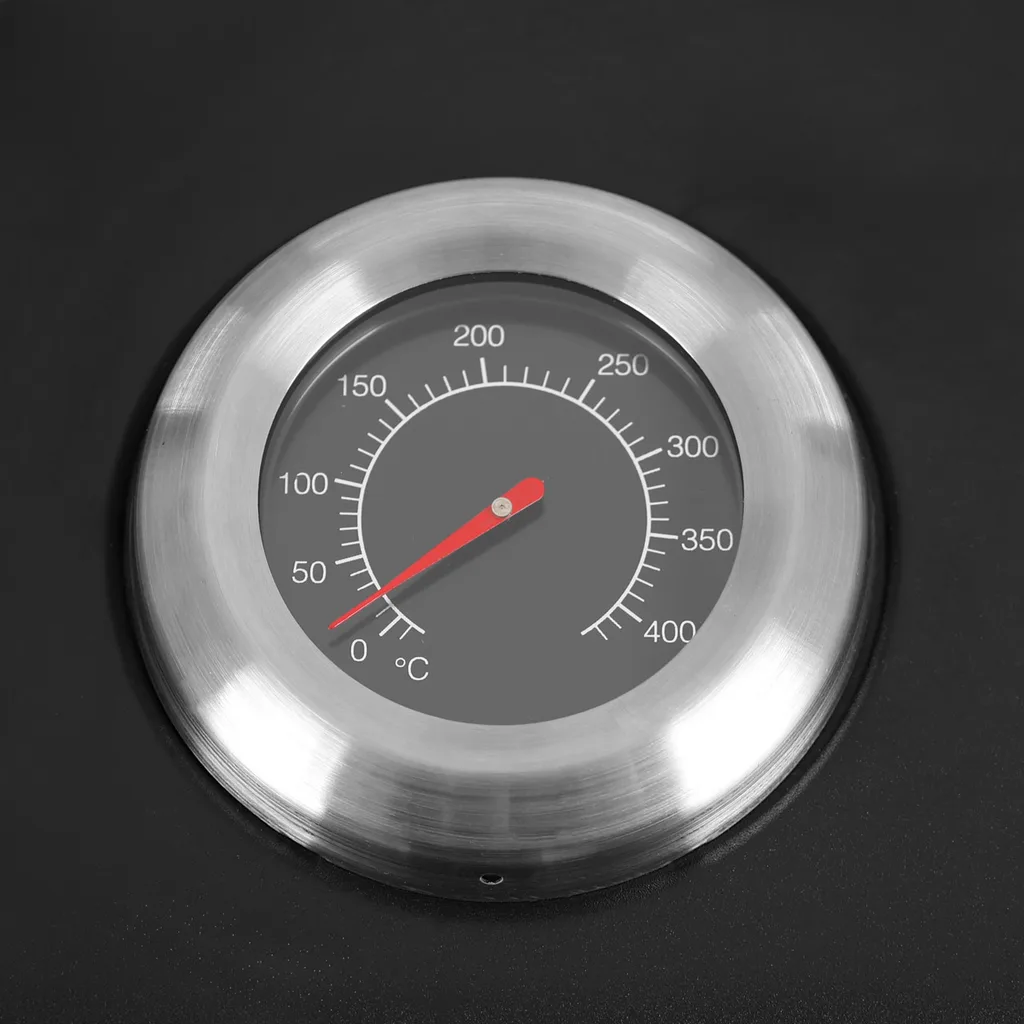 Gratar de gradina, cu gaz HECHT CAMPANA 5, putere 16.5 kW, 5 arzatoare, termometru, usa [15]