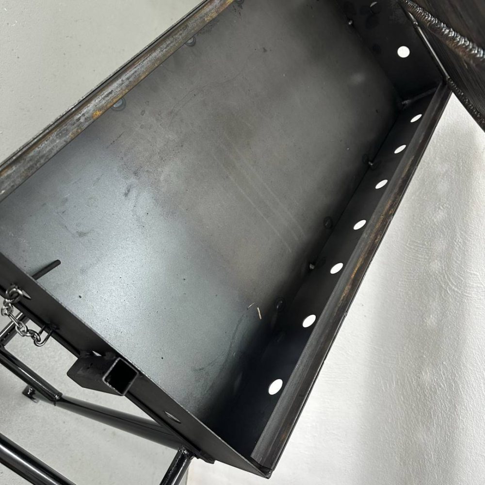 Gratar metalic pentru gradina, VivaTechnix Traditional, 80 x 40 x 95 cm, picioare detasabile [5]