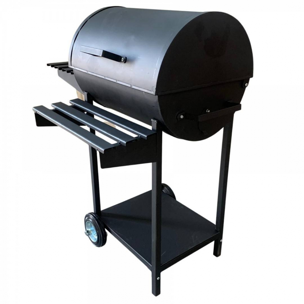 Gratar pe carbuni VivaTechnix VMD-1031, cu capac, 92 x 60 x 100 cm, portabil, Negru [4]