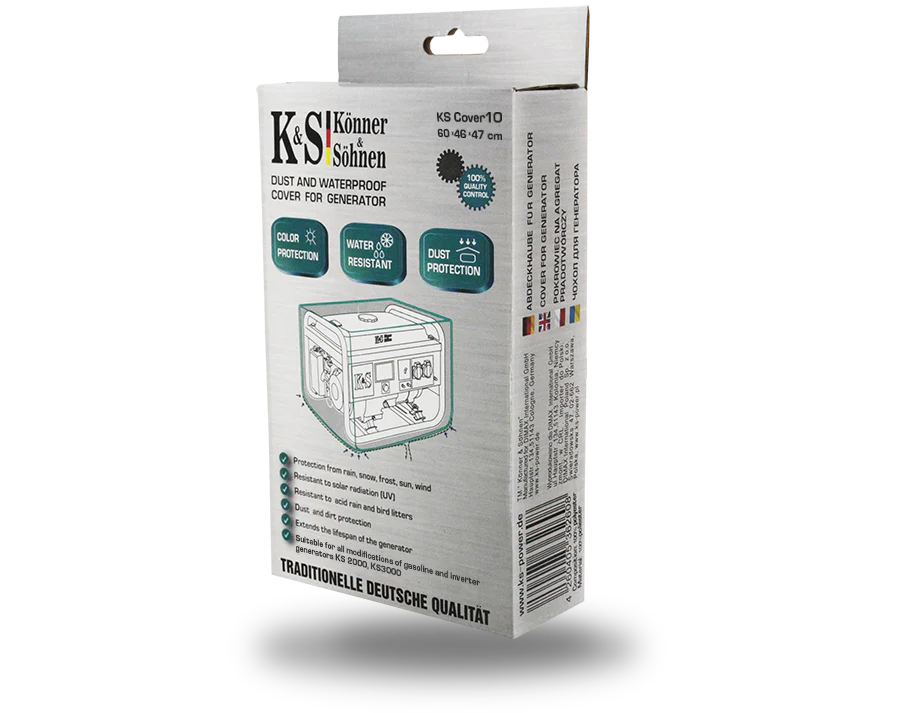 Husa pentru generator Konner & Sohnen KS COVER 10, 60 x 49 х 47 cm [5]