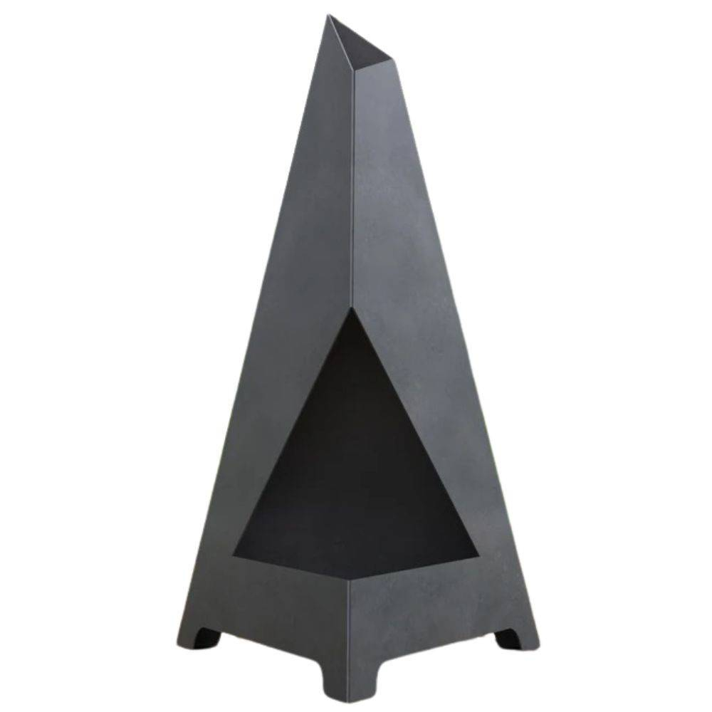 Incalzitor de terasa/gradina, Triangular Pyramid KRO-1071, Otel, Negru, 1200 x 700 x 700 mm, grosime 3 mm [2]